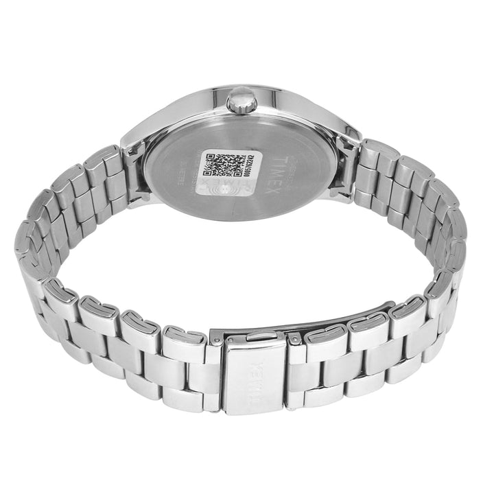 Timex Men Analog Blue Round Brass Dial Watch- TWEG18420