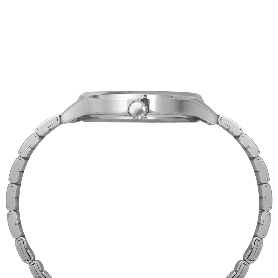 Timex Men Analog Blue Round Brass Dial Watch- TWEG18420