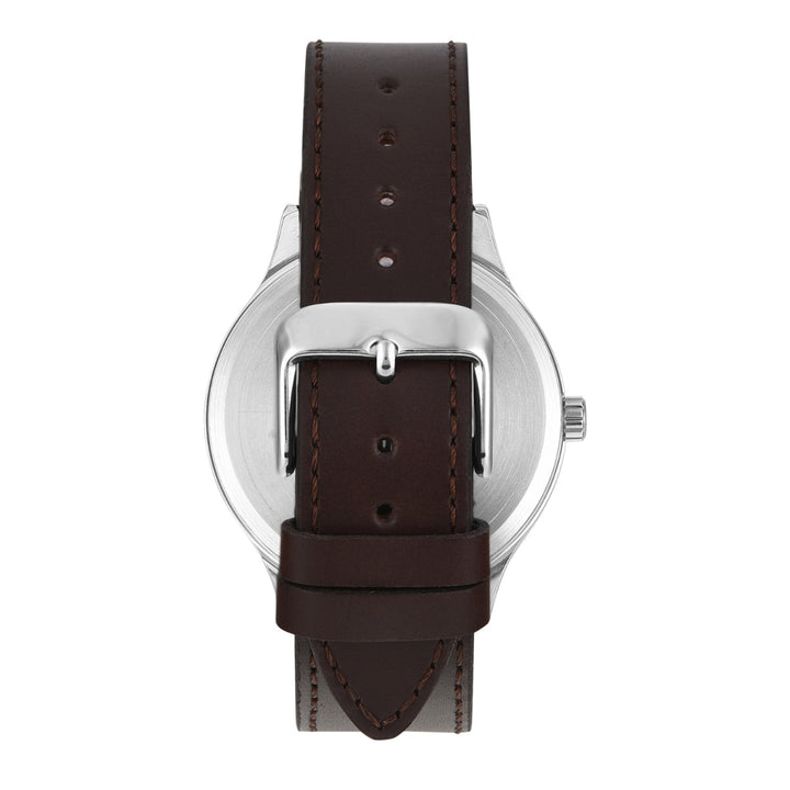 Timex Men Analog Black Round Brass Dial Watch- TWEG18426