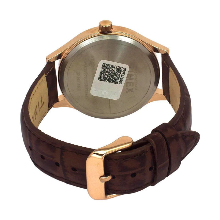 Timex Men White Round Dial Analog Watch - TWEG18433