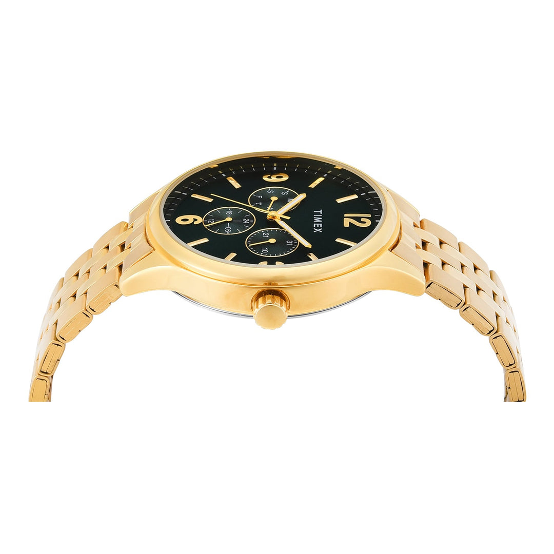 Timex Arabic and markers Green Dial Astrological  Men's Watch TWEG18440