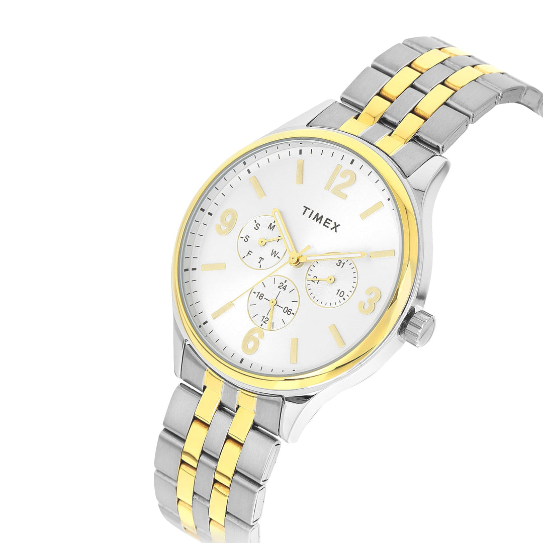 Timex Arabic and markers Silver Dial Men's Watch TWEG18441