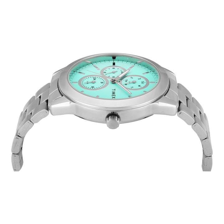 Timex Full Appliques Tiffany Blue dial Men's Watch TWEG18520