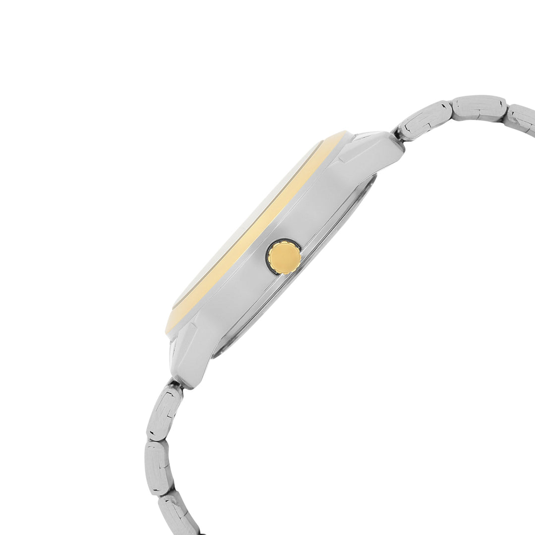 Timex Round Silver 45mm Dial Men's Watch TWEG18523