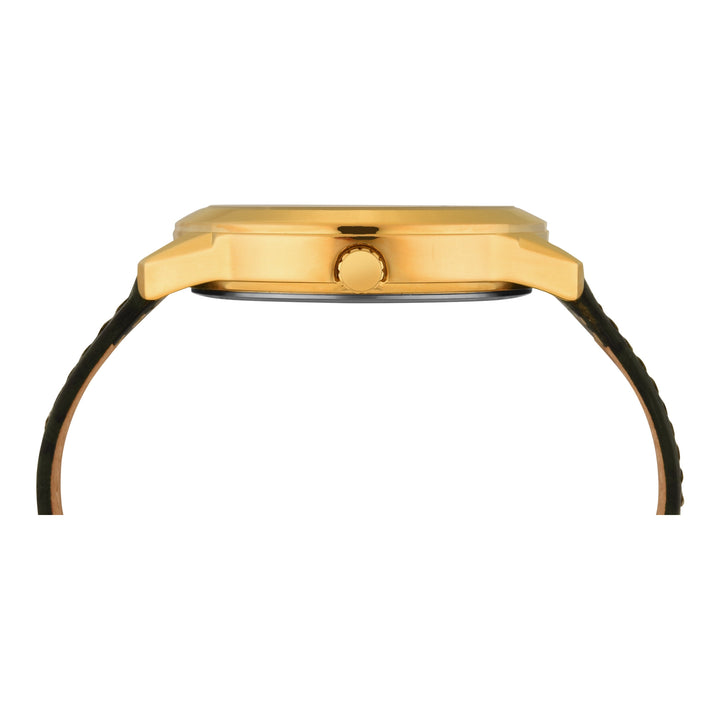 Timex Full Roman Champ Dial Green Croco leather Strap Men's Watch TWEG18526