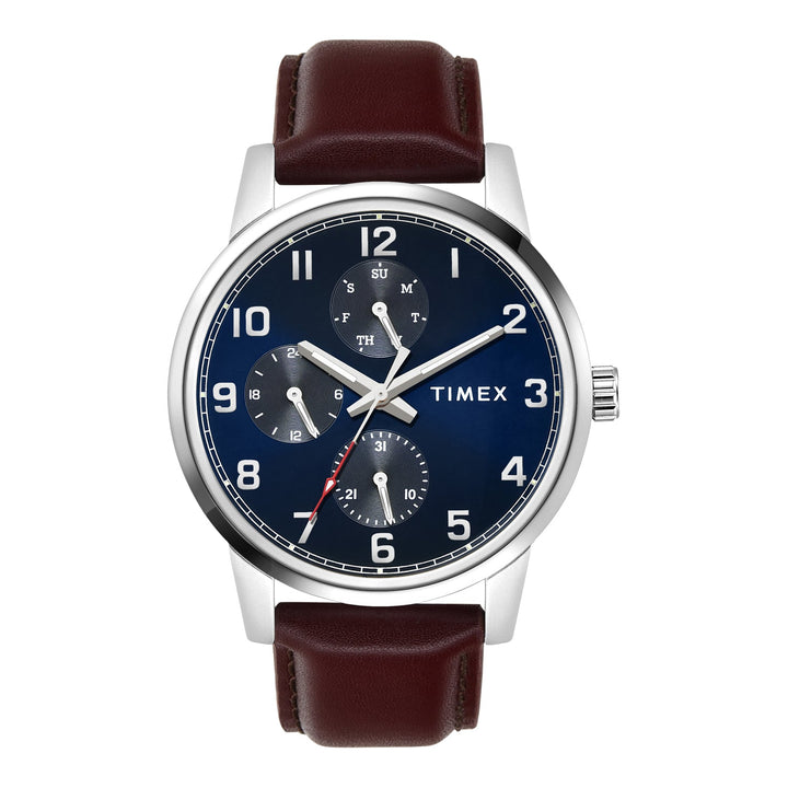 TIMEX Blue Round Dial Analog Men's Watch - TWEG18906