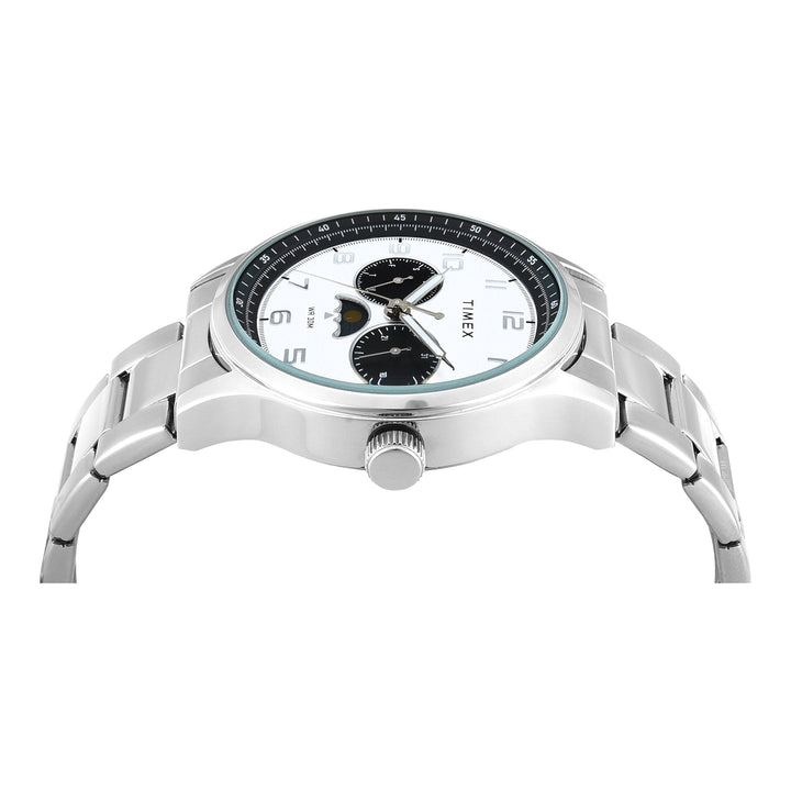 TIMEX Men White Round Dial Analog Watch - TWEG19609