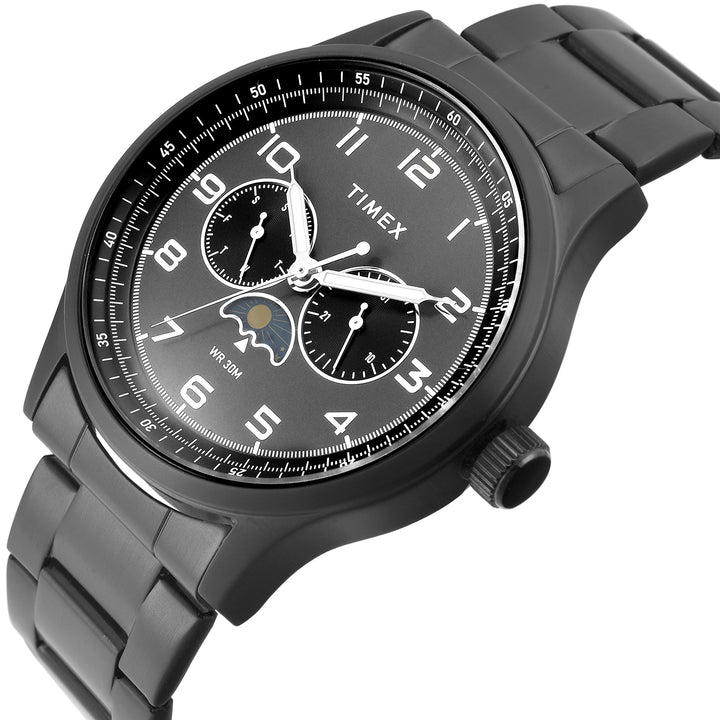 TIMEX Men Grey Round Dial Analog Watch - TWEG19610