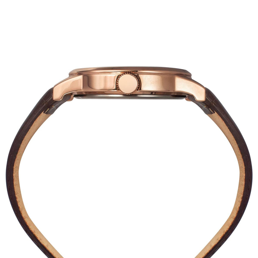 Timex Men Analog Blue Round Brass Dial Watch- TWEG19916