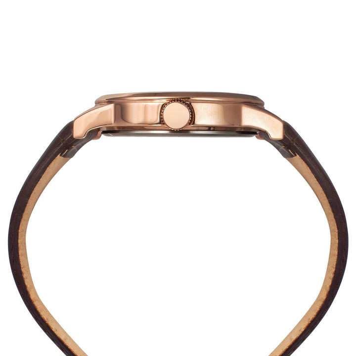 Timex Men Analog Blue Round Brass Dial Watch- TWEG19916