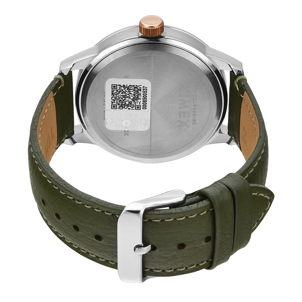 Timex Men White Round Multifunction Dial Watch- TWEG19926