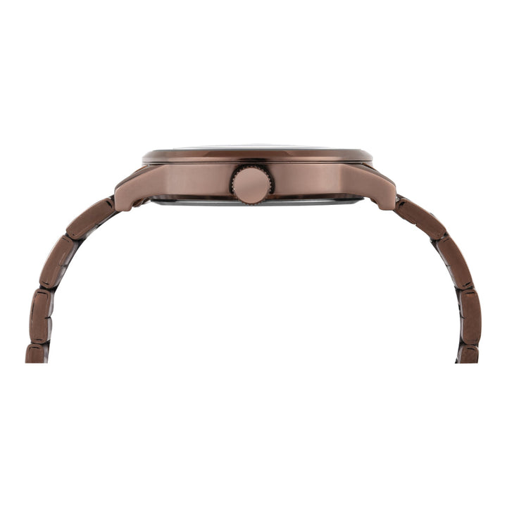 Timex Men Brown Round Multifunction Dial Watch- TWEG19929