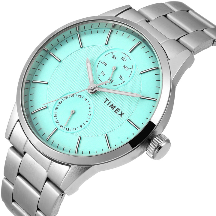 Timex Tiffany Blue Round Dial Men's Watch TWEG19951