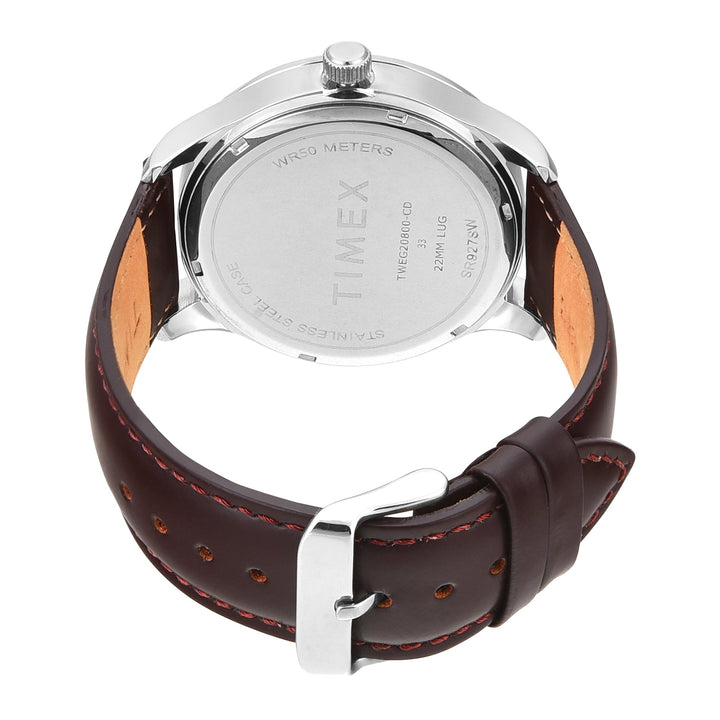 TIMEX Men Green Round Dial Analog Watch - TWEG20800