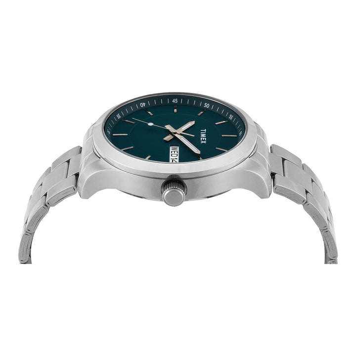 TIMEX Men Green Round Dial Analog Watch - TWEG20801