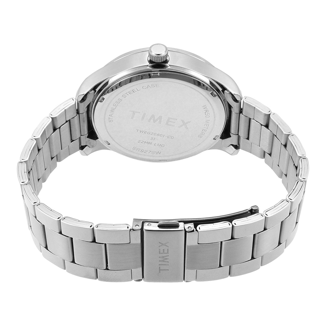 TIMEX Men Green Round Dial Analog Watch - TWEG20801