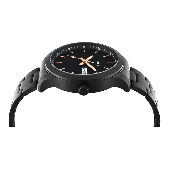 TIMEX Men Black Round Dial Analog Watch - TWEG20803