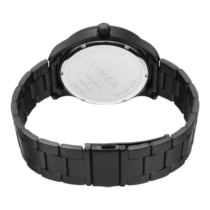 TIMEX Men Black Round Dial Analog Watch - TWEG20803