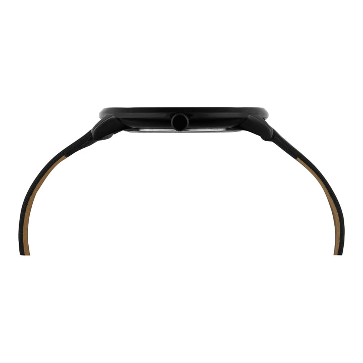 Timex Men Black Round Analog Dial Watch- TWEG22105