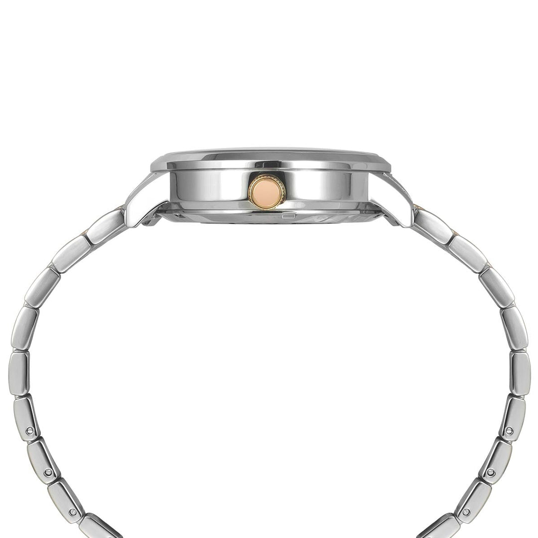 Timex Trend Men Automatic Silver Round Stainless Steel Dial Watch - TWEG23503