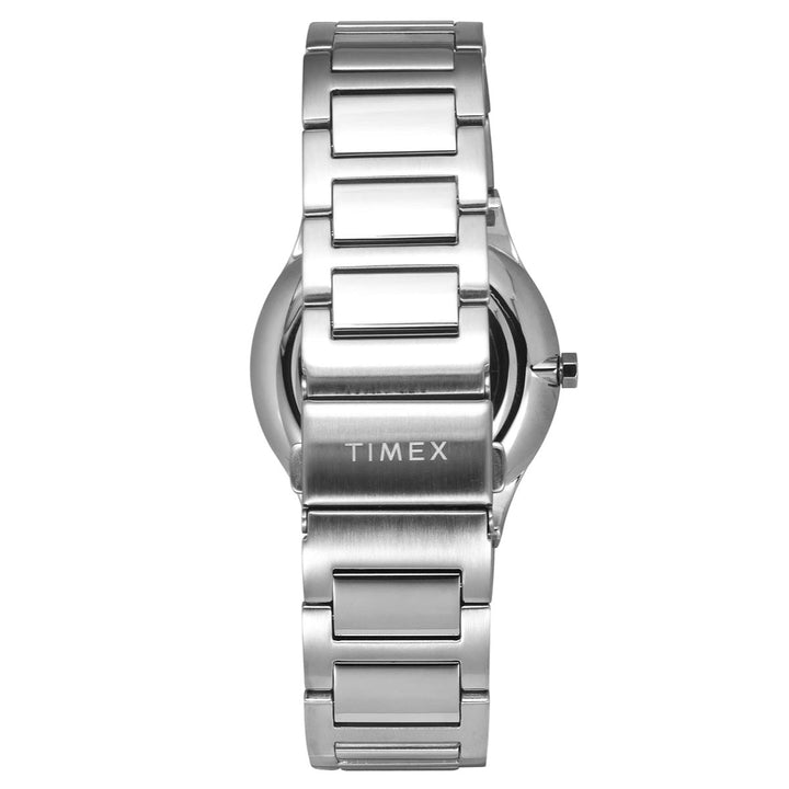 Timex Men Analog White Round Stainless Steel Dial Watch- TWEG23600