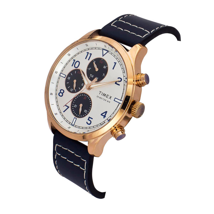 TIMEX Men Silver Round Dial Analog Watch - TWEG23902