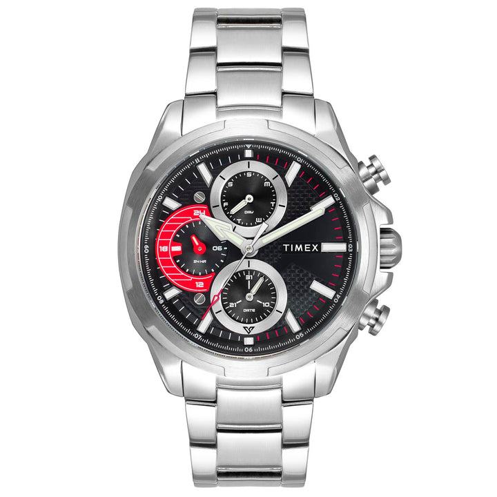 TIMEX Men Black Round Dial Analog Watch - TWEG25000