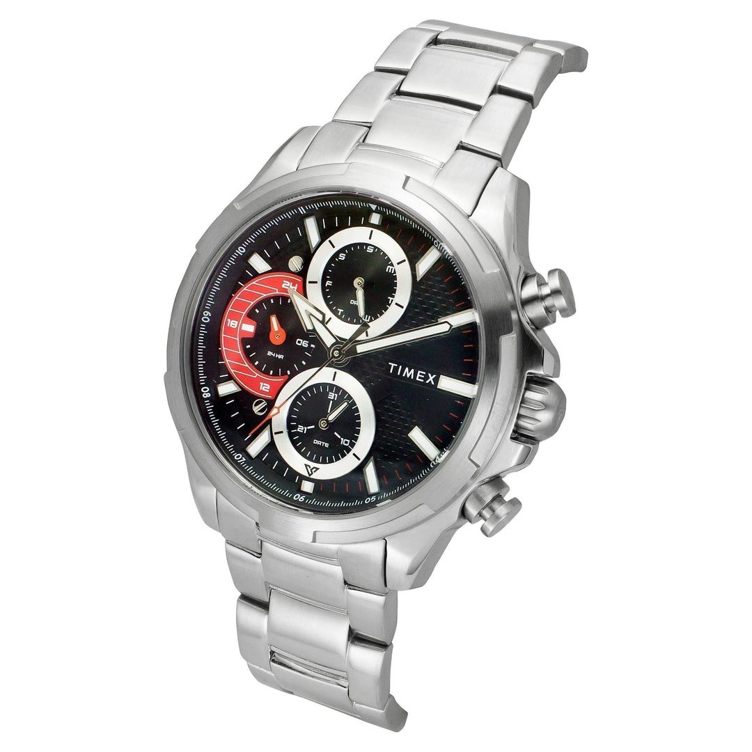 TIMEX Men Black Round Dial Analog Watch - TWEG25000