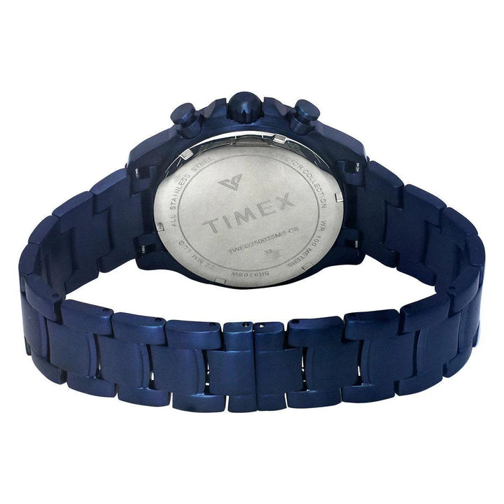 TIMEX Men Blue Round Dial Analog Watch - TWEG25003