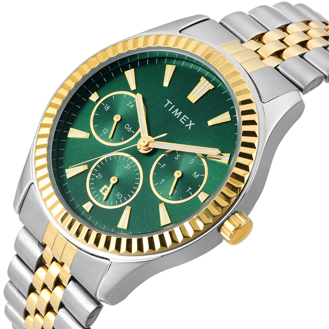TIMEX Men Green Round Dial Analog Watch - TWEG25201
