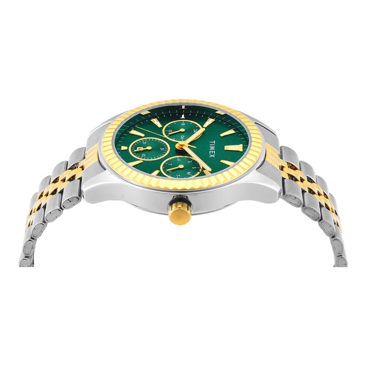 TIMEX Men Green Round Dial Analog Watch - TWEG25201