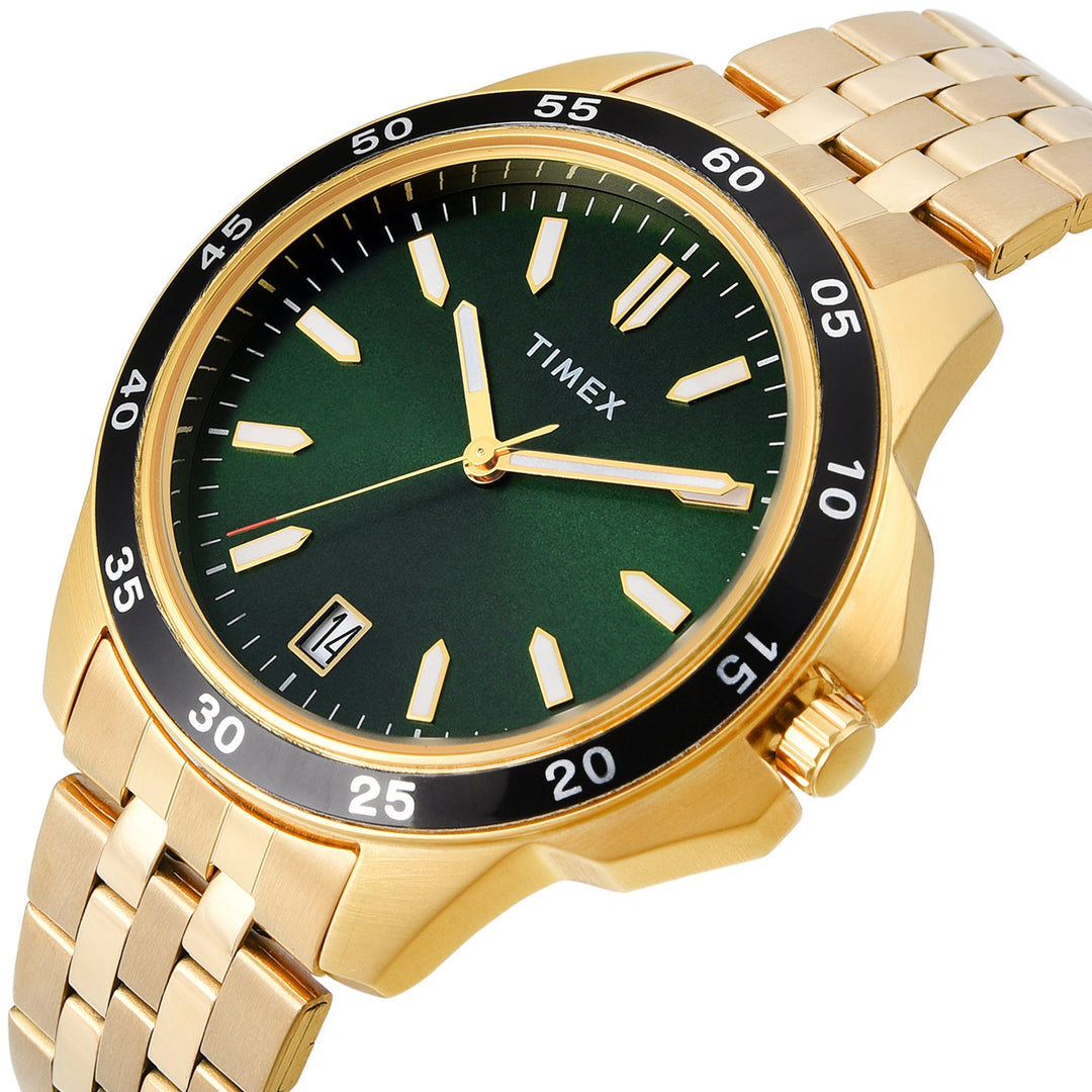 TIMEX Men Green Round Dial Analog Watch - TWEG25302