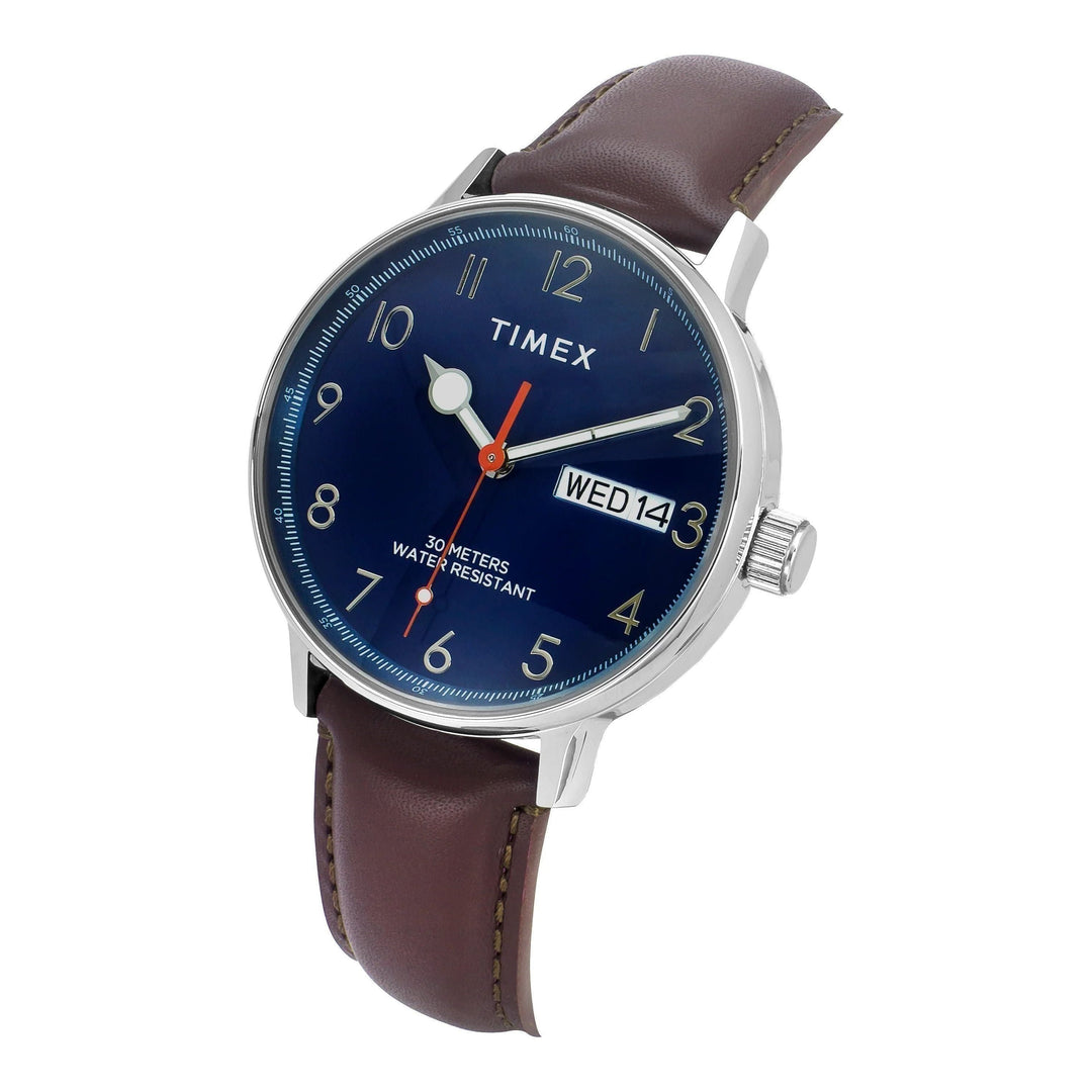 TIMEX Men Peach Round Dial Analog Watch - TWEG25504