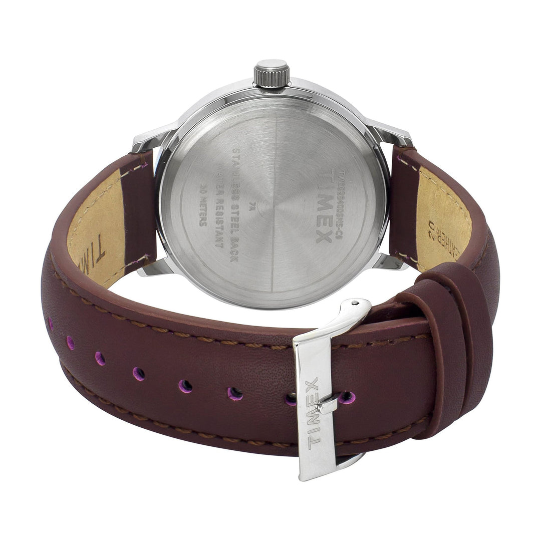 TIMEX Men Peach Round Dial Analog Watch - TWEG25504