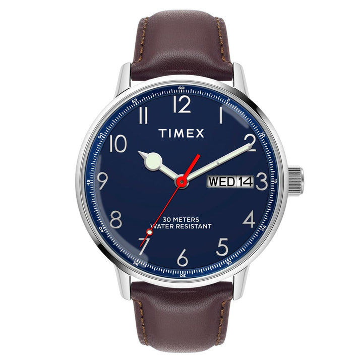 TIMEX Men Peach Round Dial Analog Watch - TWEG25504