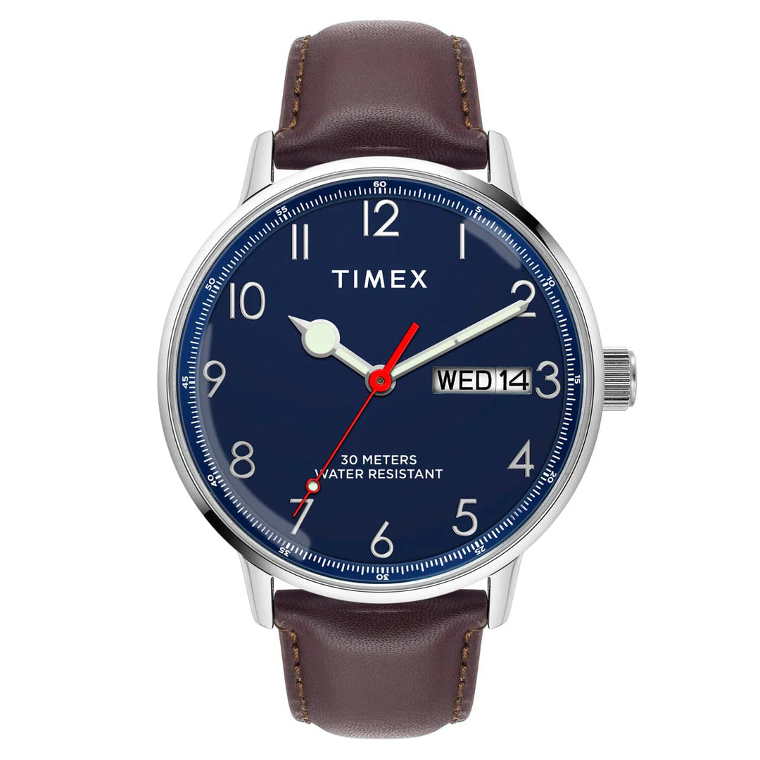 TIMEX Men Peach Round Dial Analog Watch - TWEG25504