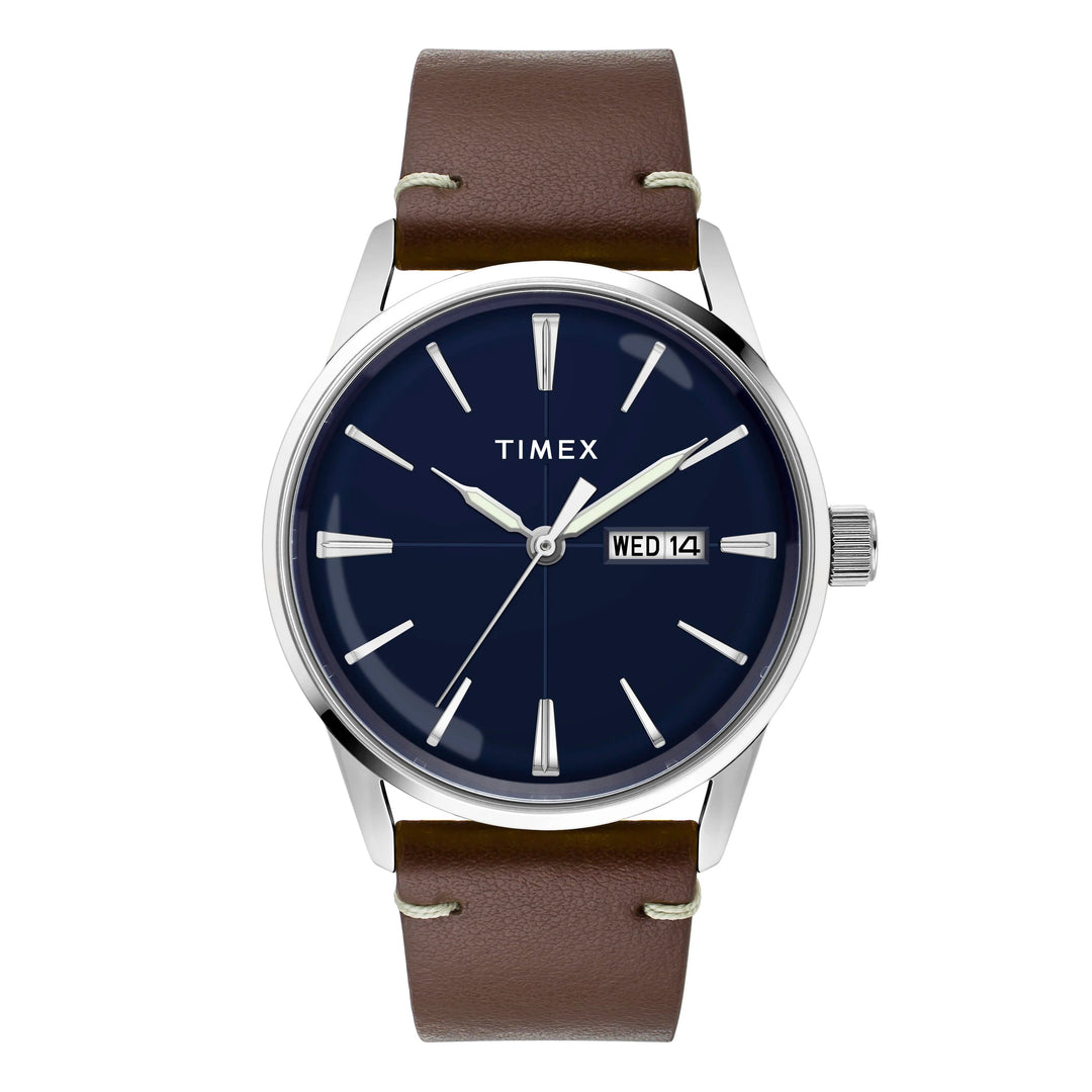 TIMEX Men Blue Round Dial Analog Watch - TWEG25500