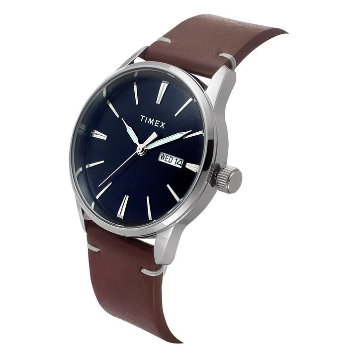 TIMEX Men Blue Round Dial Analog Watch - TWEG25500