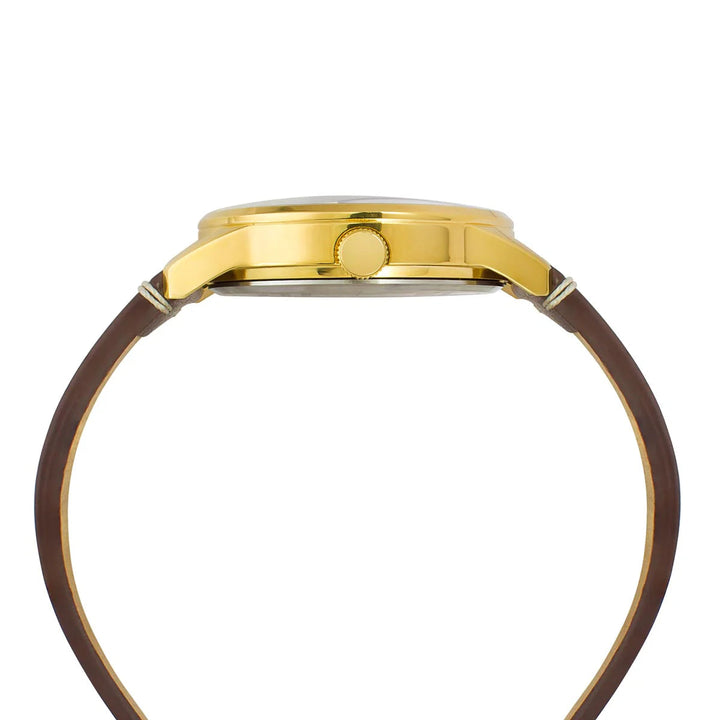 TIMEX Men Champagne Round Dial Analog Watch - TWEG25502