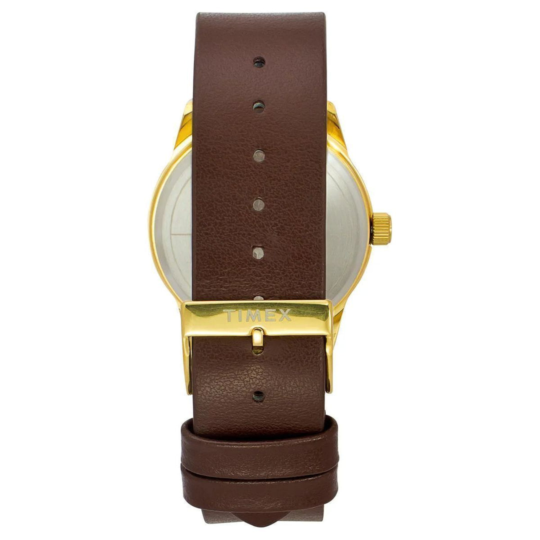TIMEX Men Champagne Round Dial Analog Watch - TWEG25502