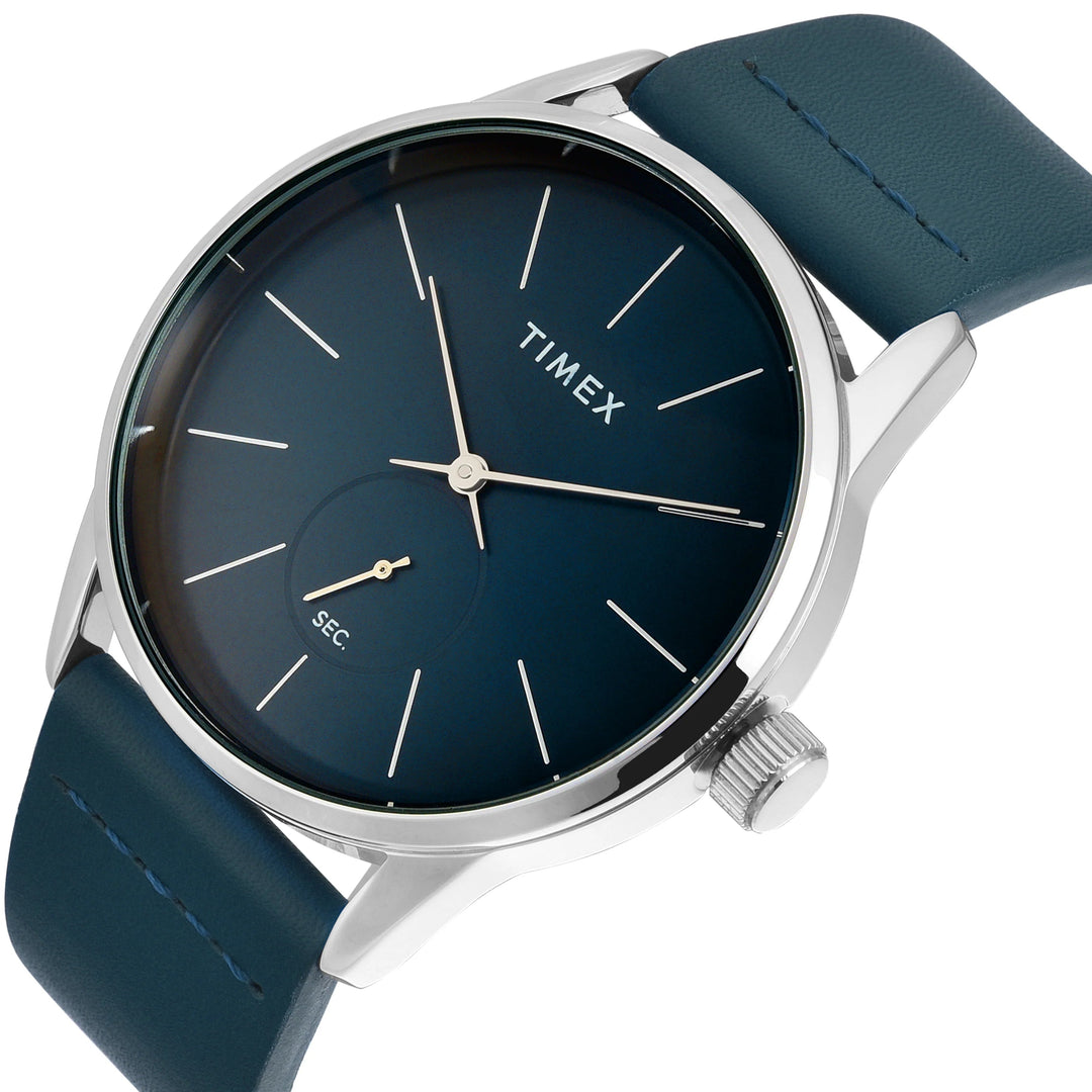 TIMEX Men Sea Green Round Dial Analog Watch - TWEG25503