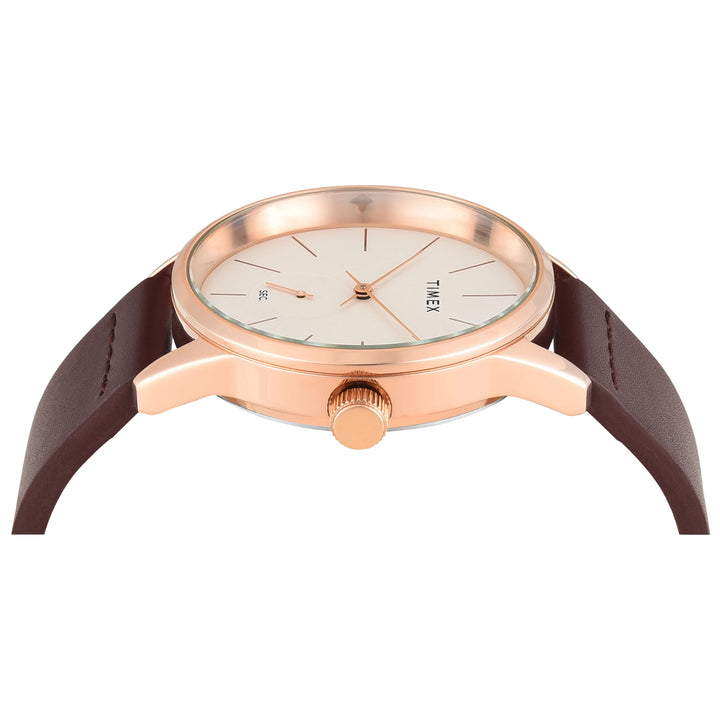 TIMEX Men Silver Round Dial Analog Watch - TWEG25505