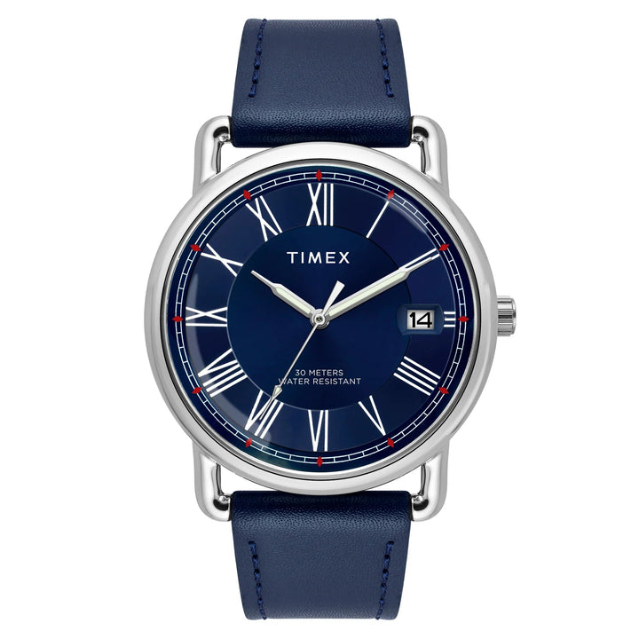 TIMEX Men Blue Round Dial Analog Watch - TWEG25600