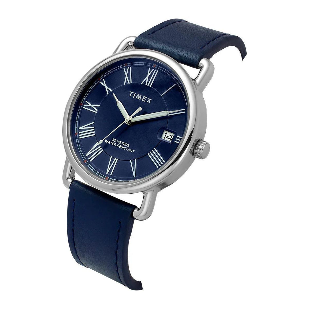 TIMEX Men Blue Round Dial Analog Watch - TWEG25600