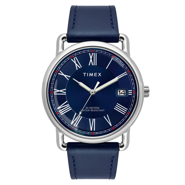 TIMEX Men Blue Round Dial Analog Watch - TWEG25600