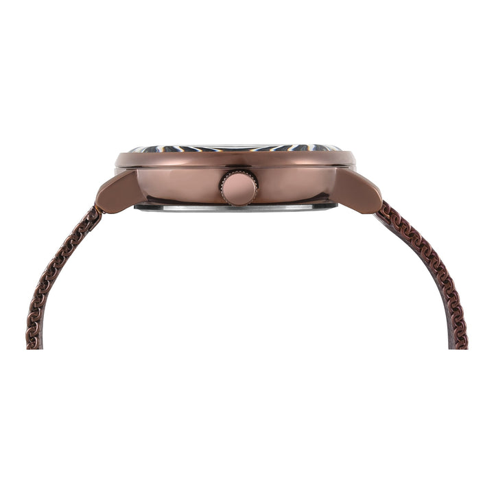 TIMEX Men Brown Round Dial Analog Watch - TWEG25703
