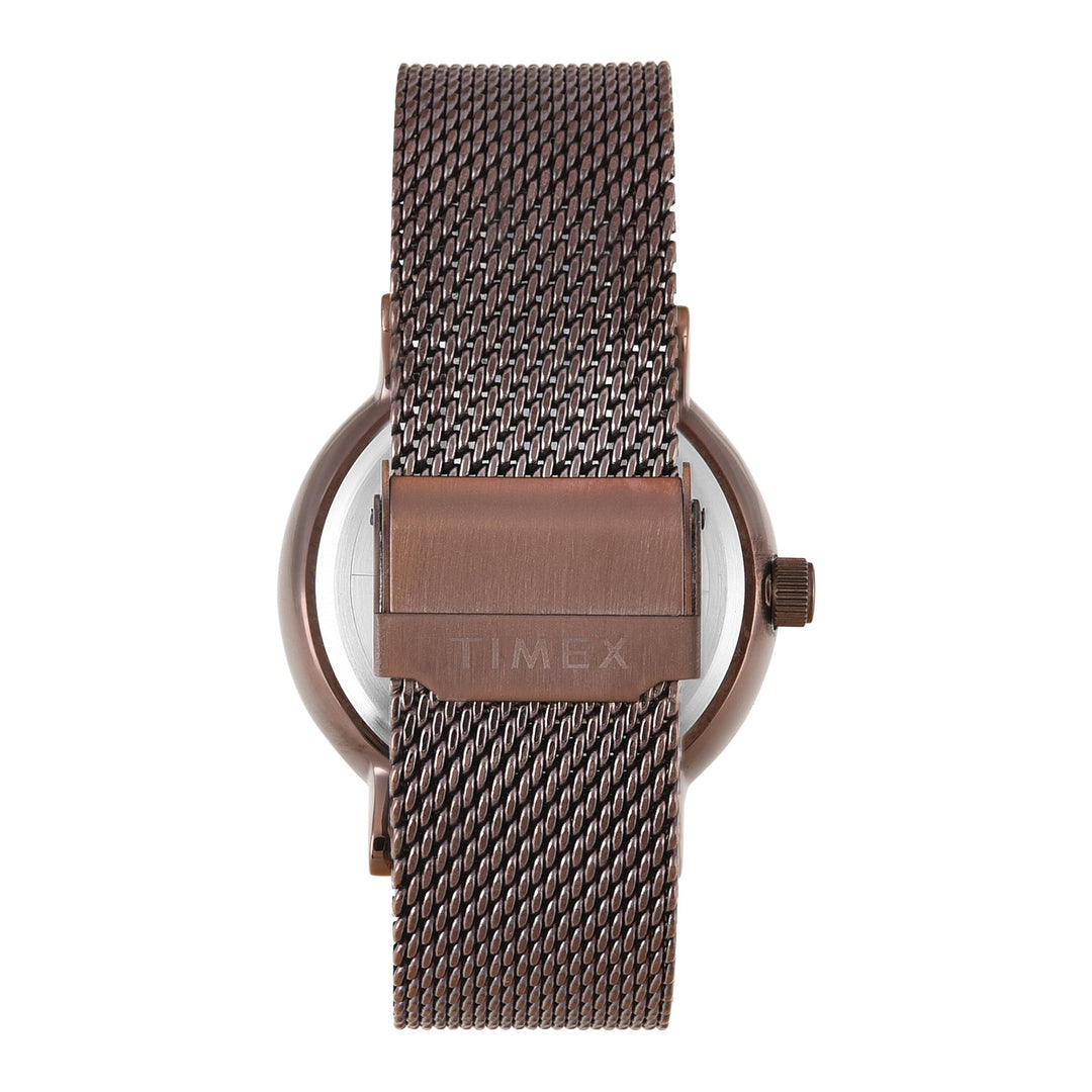 TIMEX Men Brown Round Dial Analog Watch - TWEG25703