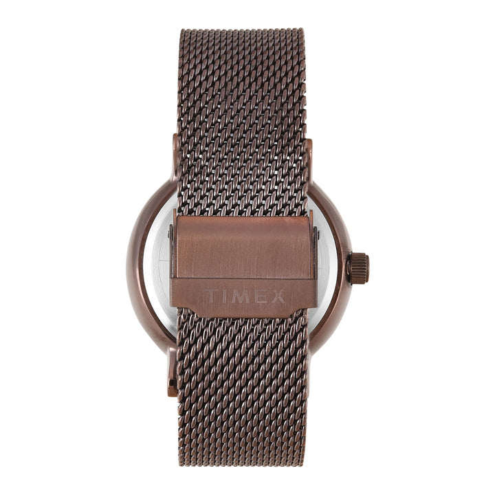TIMEX Men Brown Round Dial Analog Watch - TWEG25703