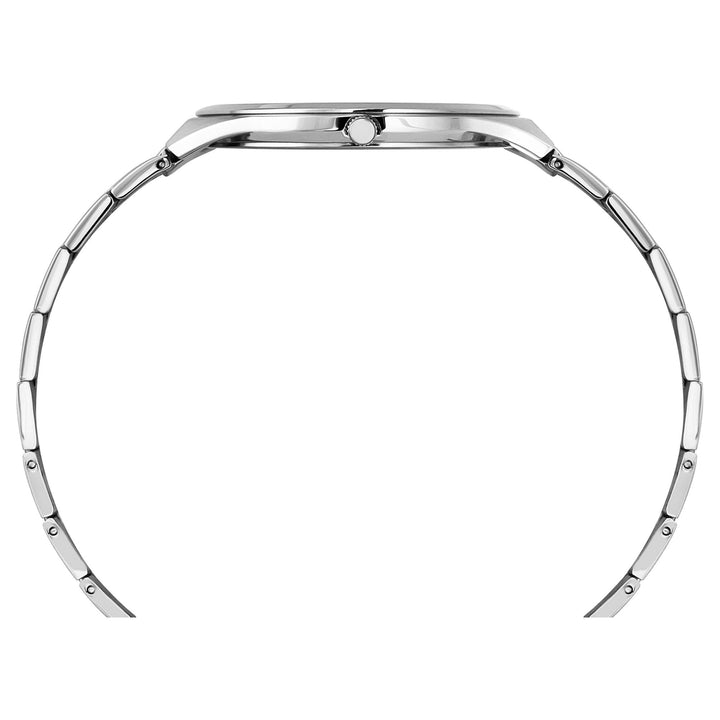 Timex Green Textured Dial Stainless Steel Bracelet Men's Watch - TWEG25800