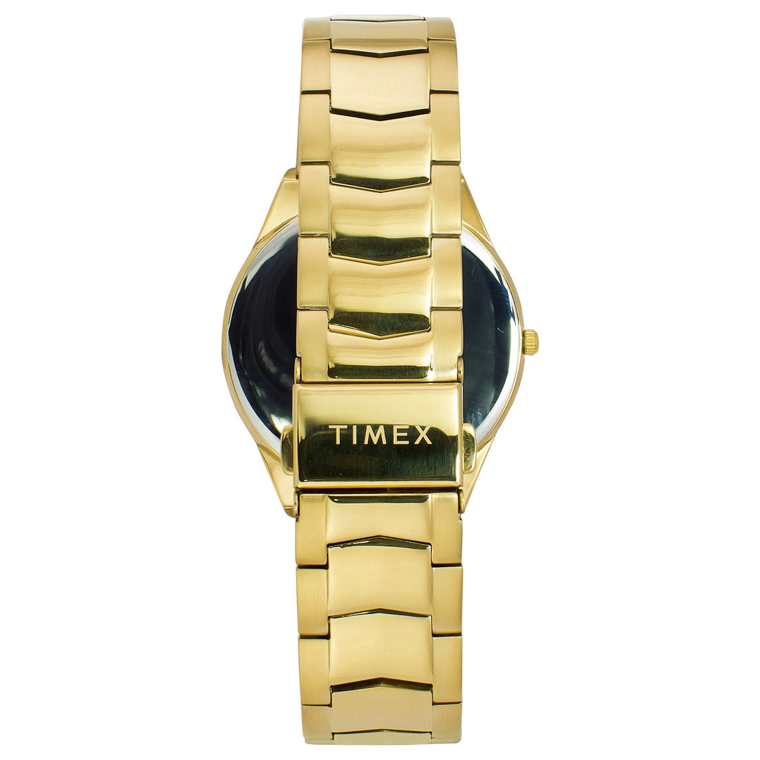 Timex Silver Textured Dial Stainless Steel Bracelet Men's Watch - TWEG25801